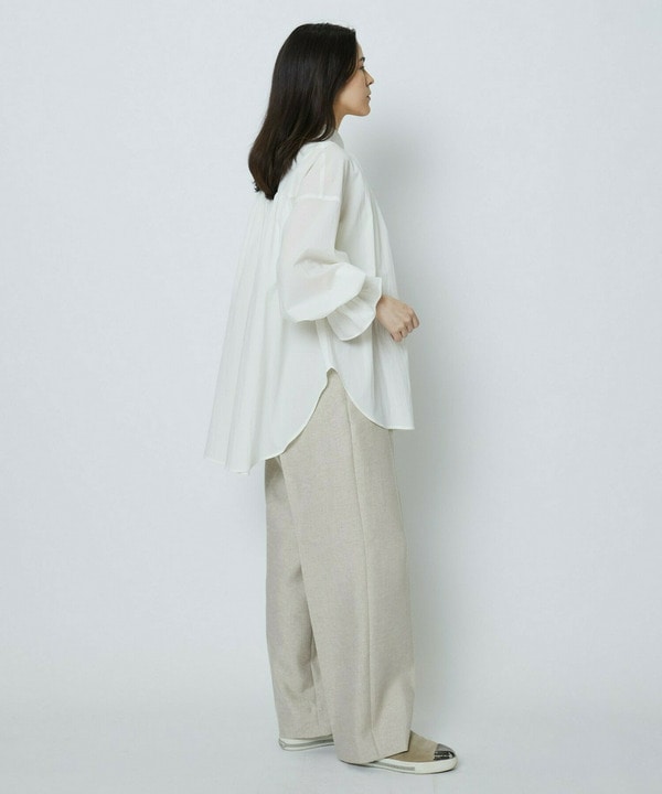 ラメリネンワイドパンツ 詳細画像