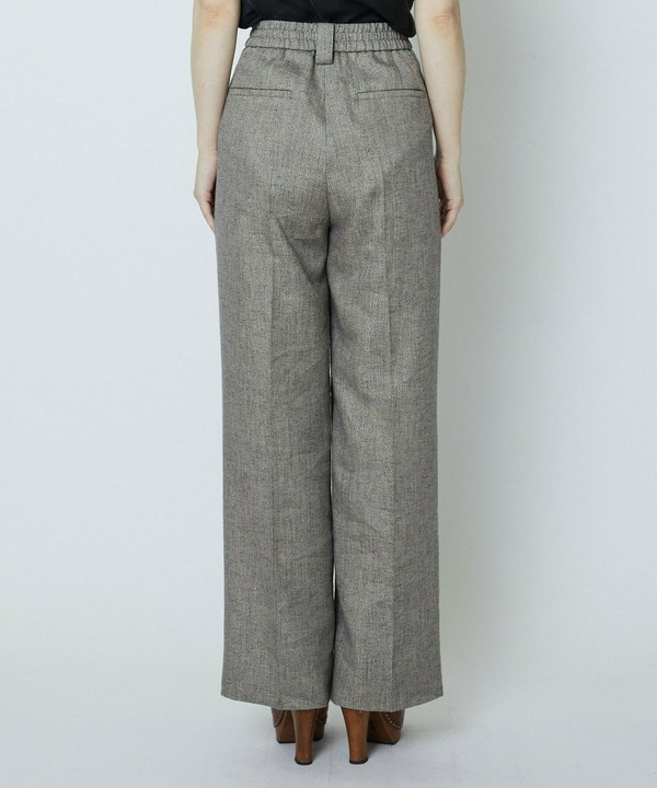 ラメリネンワイドパンツ 詳細画像