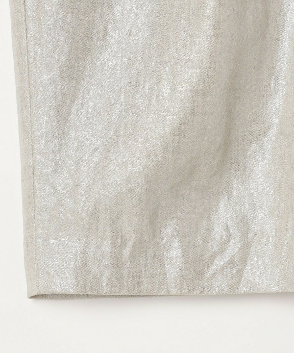 Li/R箔プリントタックIラインスカート 詳細画像