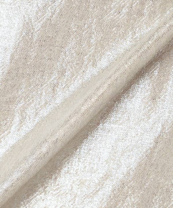 Li/R箔プリントタックIラインスカート 詳細画像