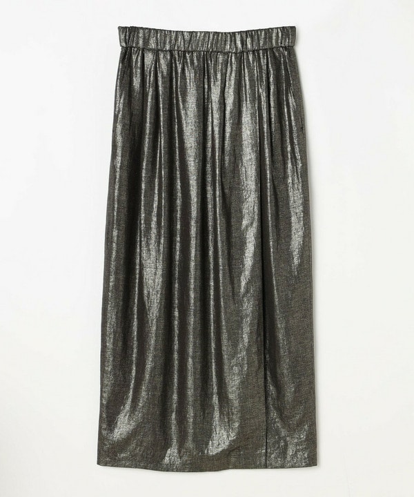 Li/R箔プリントタックIラインスカート 詳細画像 プラチナム