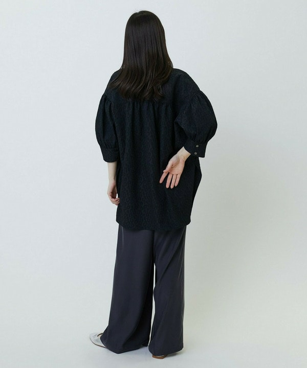 キュプラツイルワイドパンツ 詳細画像