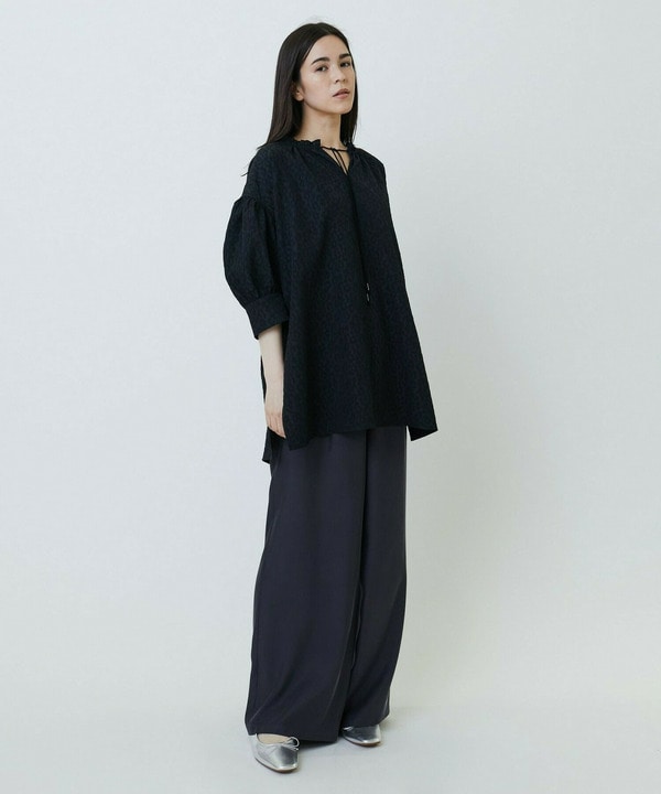 キュプラツイルワイドパンツ 詳細画像