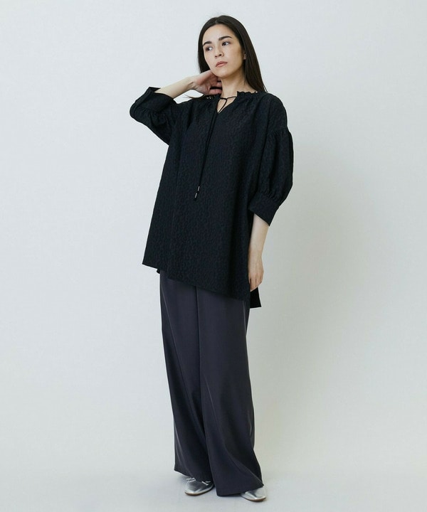 キュプラツイルワイドパンツ 詳細画像