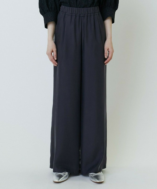 キュプラツイルワイドパンツ 詳細画像
