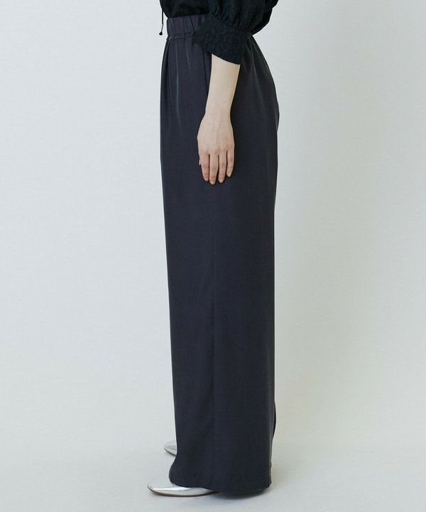 キュプラツイルワイドパンツ 詳細画像
