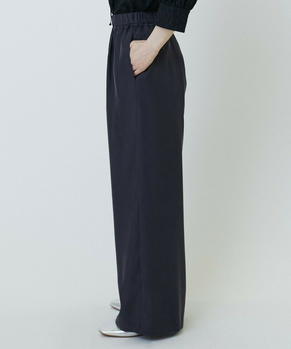 キュプラツイルワイドパンツ 詳細画像