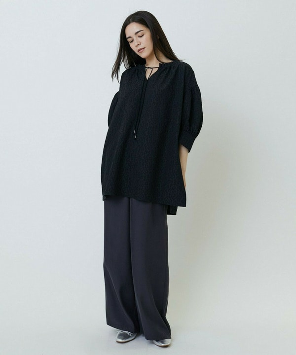 キュプラツイルワイドパンツ 詳細画像