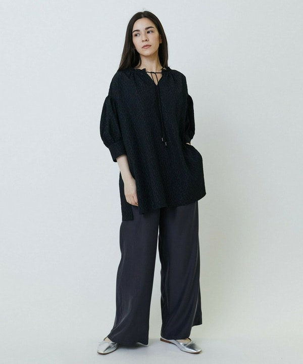 キュプラツイルワイドパンツ 詳細画像