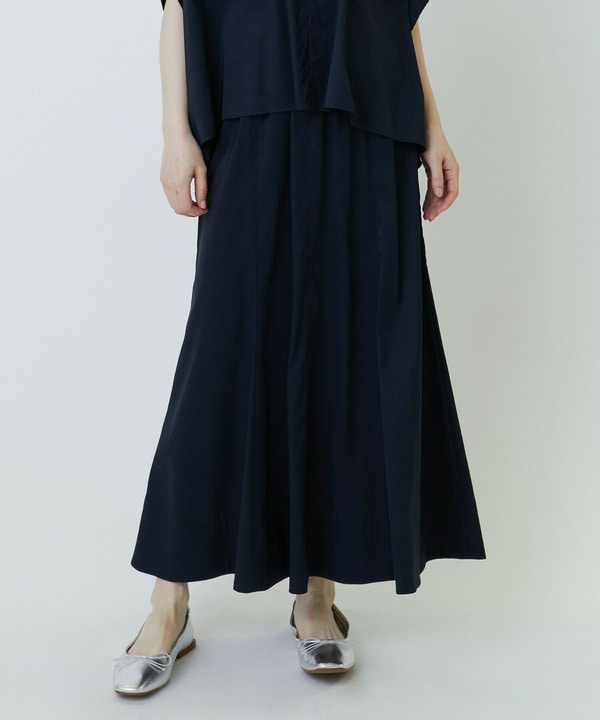 37.5ナイロンストレッチイージースカート 詳細画像 ネイビー
