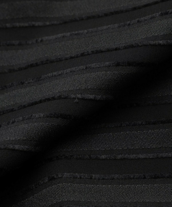 シルクボーダーつっきりブラウス 詳細画像