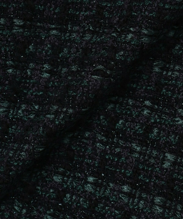 ファンシーラメツイードジレ 詳細画像