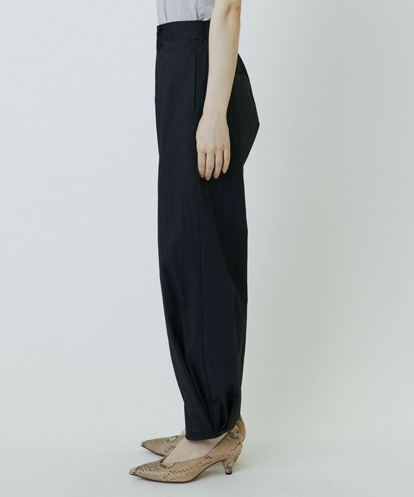 ピンストライプストレッチベイカーパンツ 詳細画像