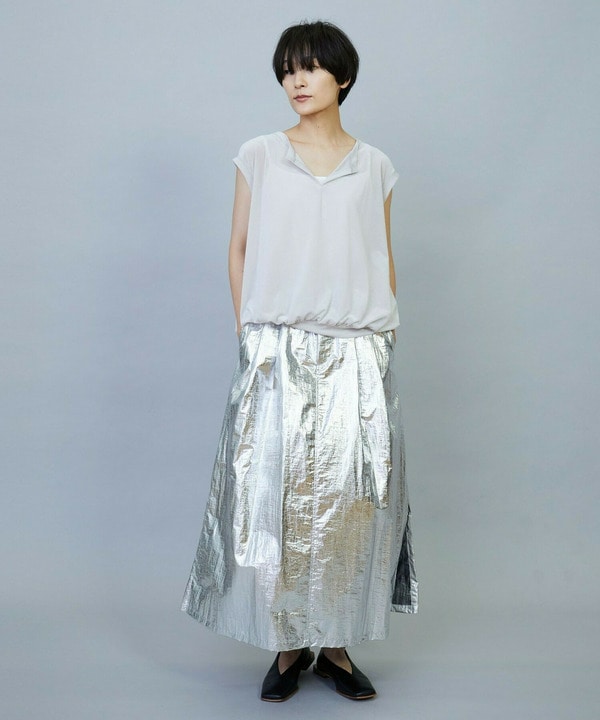 ナイロンフォイルスカート 詳細画像