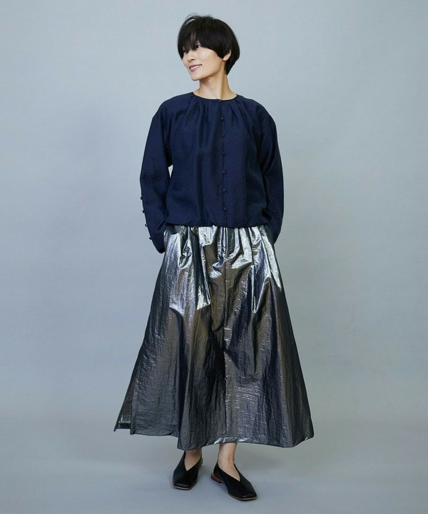 ナイロンフォイルスカート 詳細画像