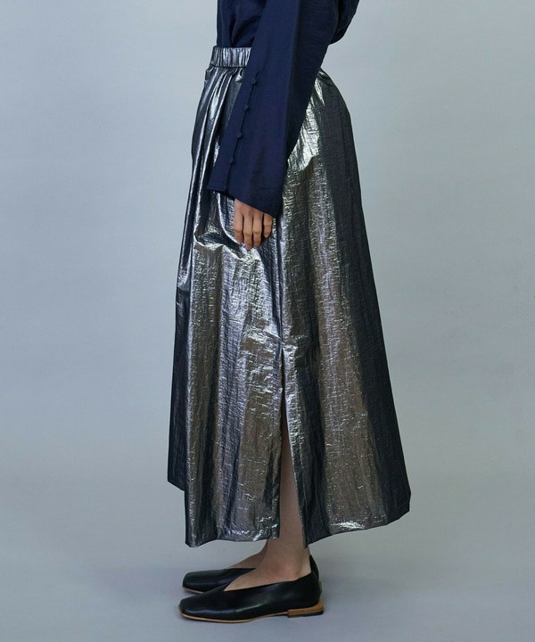 ナイロンフォイルスカート 詳細画像