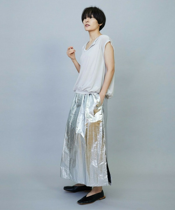 ナイロンフォイルスカート 詳細画像