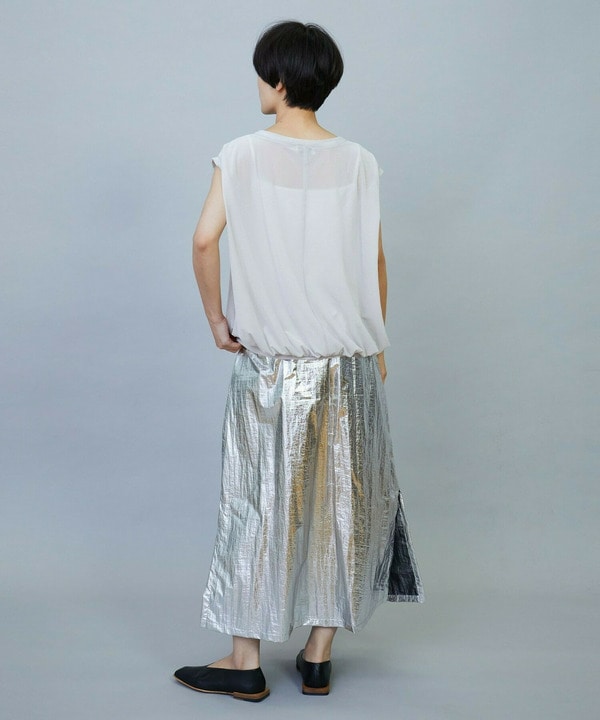 ナイロンフォイルスカート 詳細画像