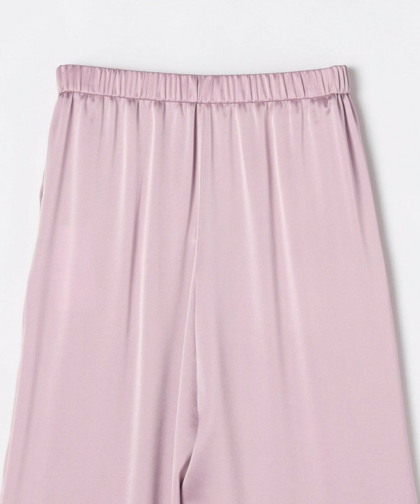 ソアパールサテンワイドパンツ 詳細画像