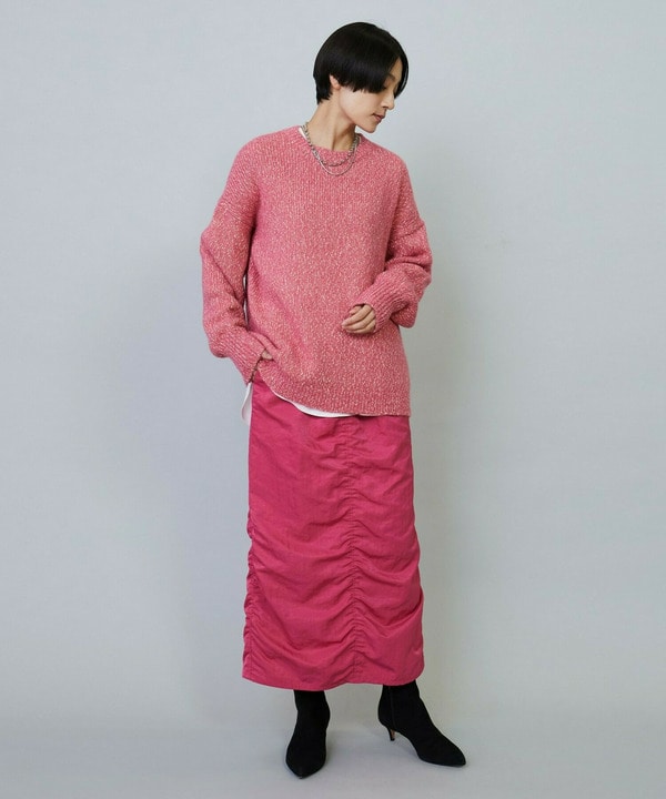 ナイロンタフタIラインスカート 詳細画像