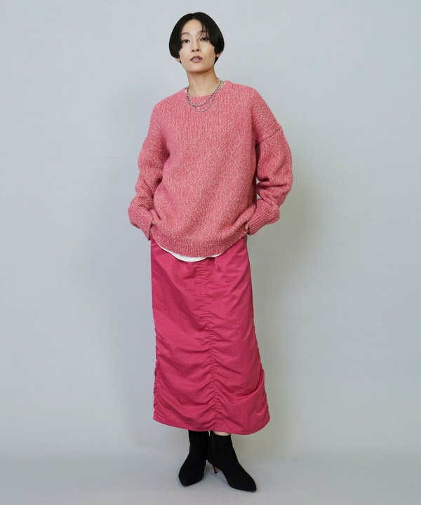 ナイロンタフタIラインスカート 詳細画像