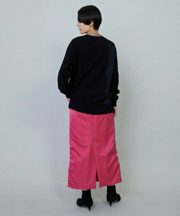 ナイロンタフタIラインスカート 詳細画像