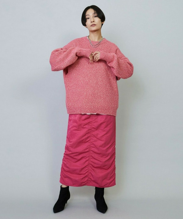 ナイロンタフタIラインスカート 詳細画像