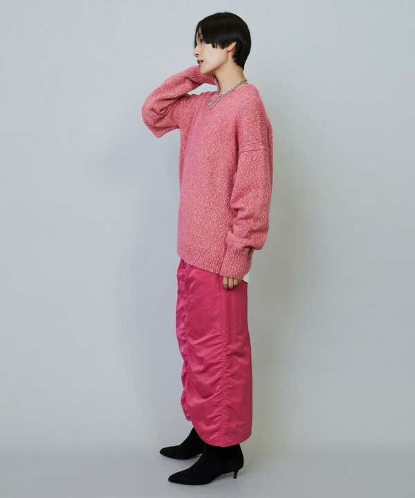 ナイロンタフタIラインスカート 詳細画像