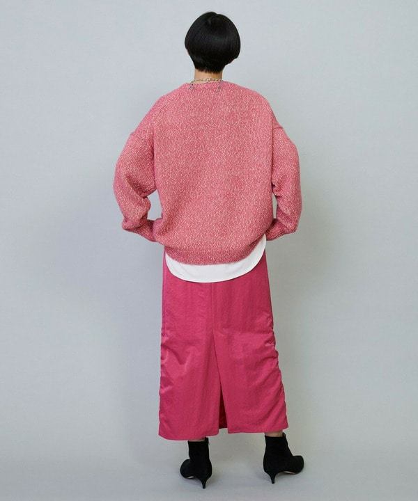 ナイロンタフタIラインスカート 詳細画像