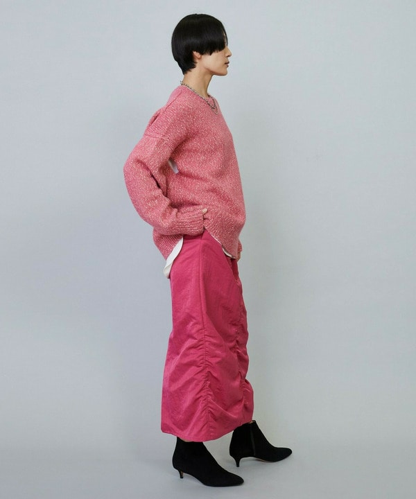 ナイロンタフタIラインスカート 詳細画像