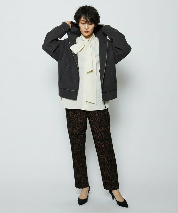 feerique 　ヴィンテージライクボウタイブラウス 詳細画像