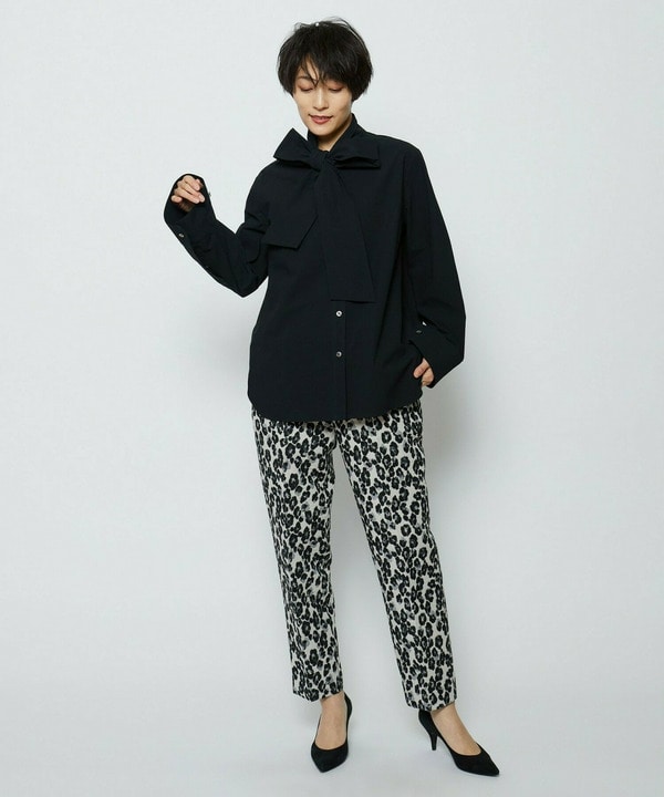 feerique 　ヴィンテージライクボウタイブラウス 詳細画像