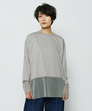 feerique 　メッシュドッキングプルオーバー