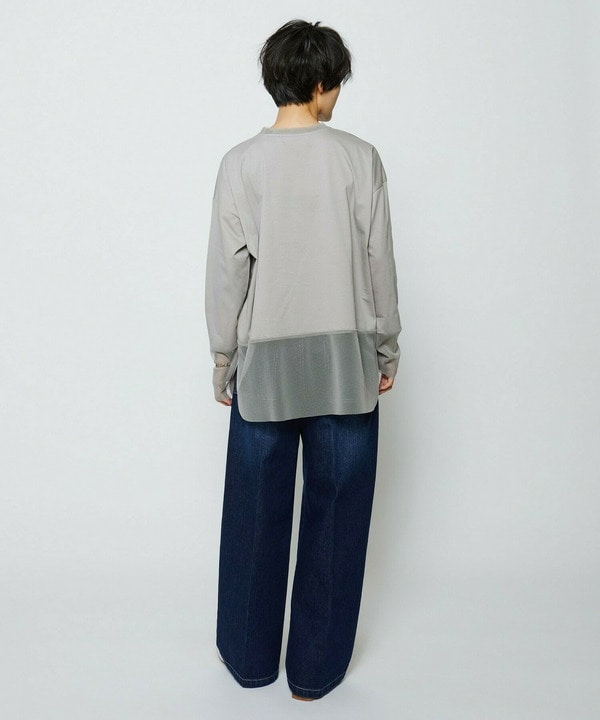 feerique 　メッシュドッキングプルオーバー 詳細画像