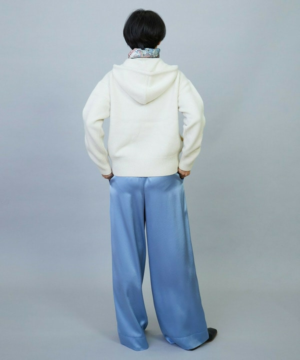 ANNUAL&times;MOGA　ウールカシミヤニットパーカー 詳細画像