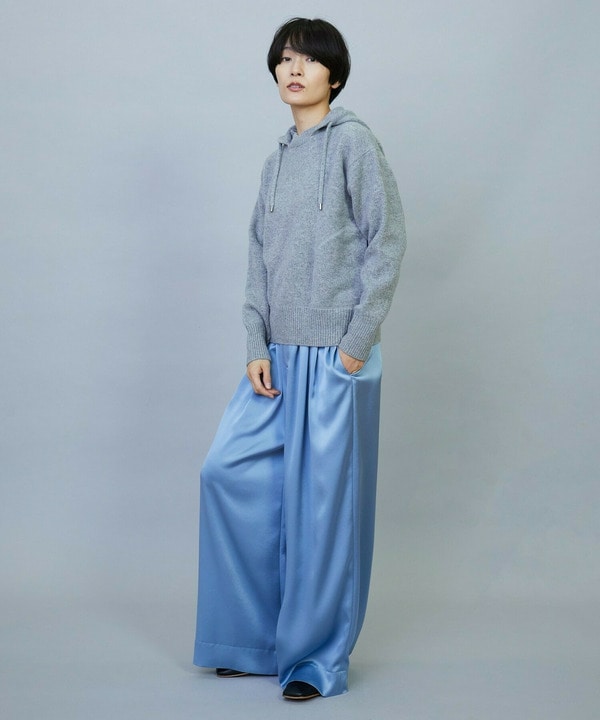 ANNUAL&times;MOGA　ウールカシミヤニットパーカー 詳細画像