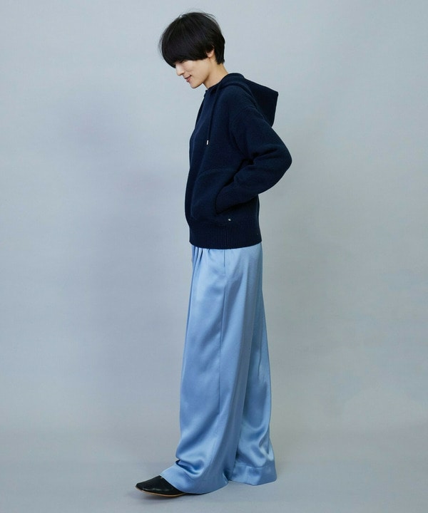 ANNUAL&times;MOGA　ウールカシミヤニットパーカー 詳細画像
