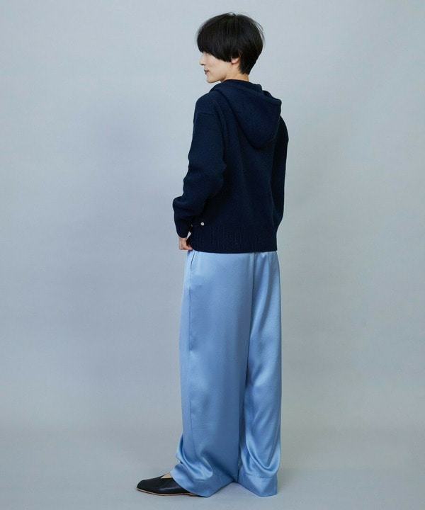 ANNUAL&times;MOGA　ウールカシミヤニットパーカー 詳細画像