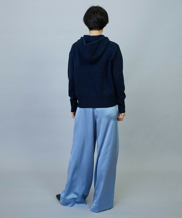 ANNUAL&times;MOGA　ウールカシミヤニットパーカー 詳細画像