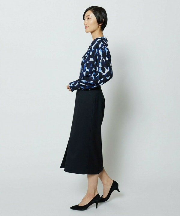 wb　ドビーストレッチタイトスカート 詳細画像