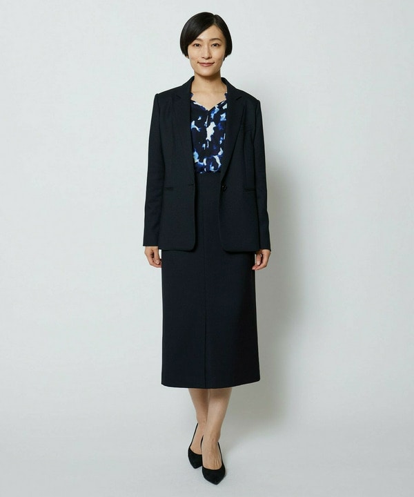 wb　ドビーストレッチタイトスカート 詳細画像