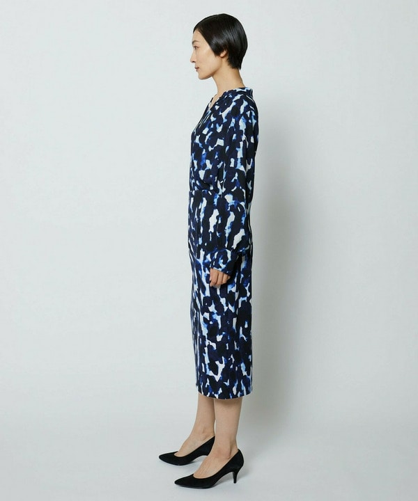 wb　ポンチミスティプリントタイトスカート 詳細画像