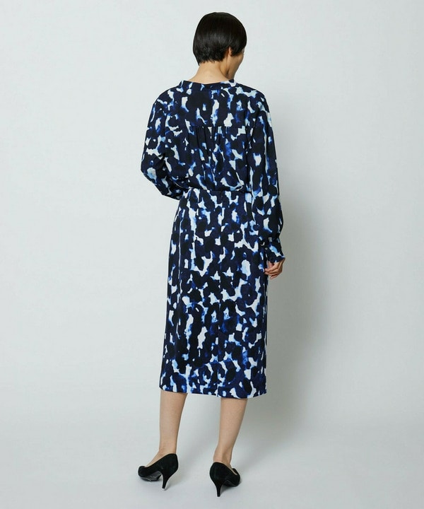 wb　ポンチミスティプリントタイトスカート 詳細画像