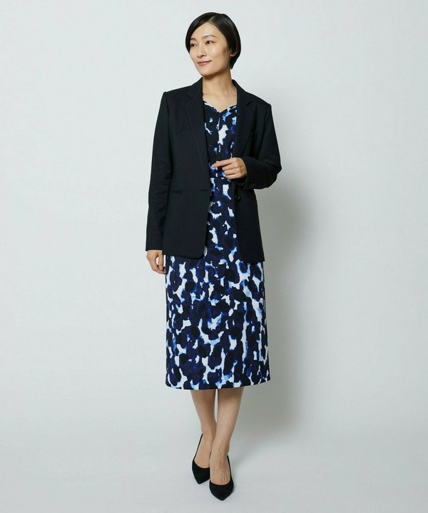 wb　ポンチミスティプリントタイトスカート 詳細画像