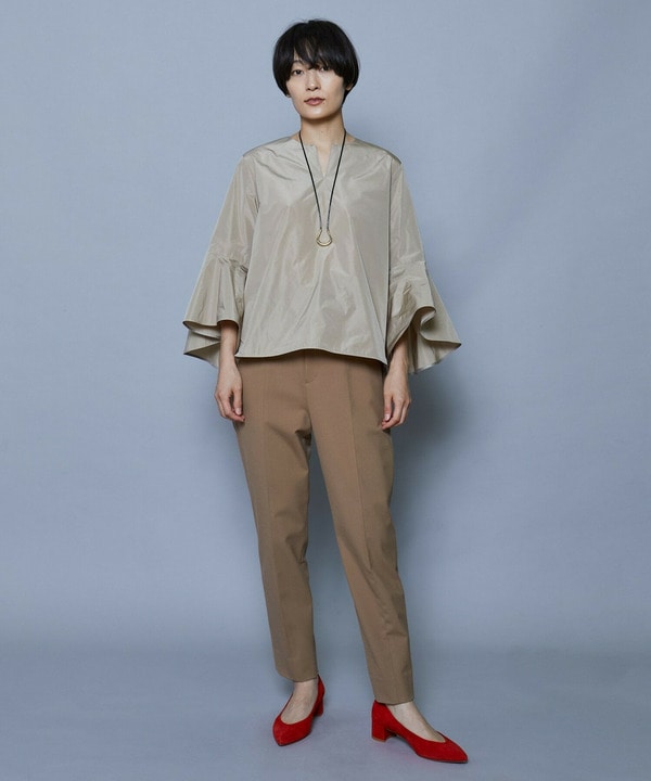 スタイリスト戸野塚かおるコラボ　2WAYストレッチテーパードパンツ 詳細画像