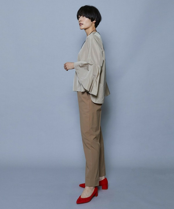 スタイリスト戸野塚かおるコラボ　2WAYストレッチテーパードパンツ 詳細画像