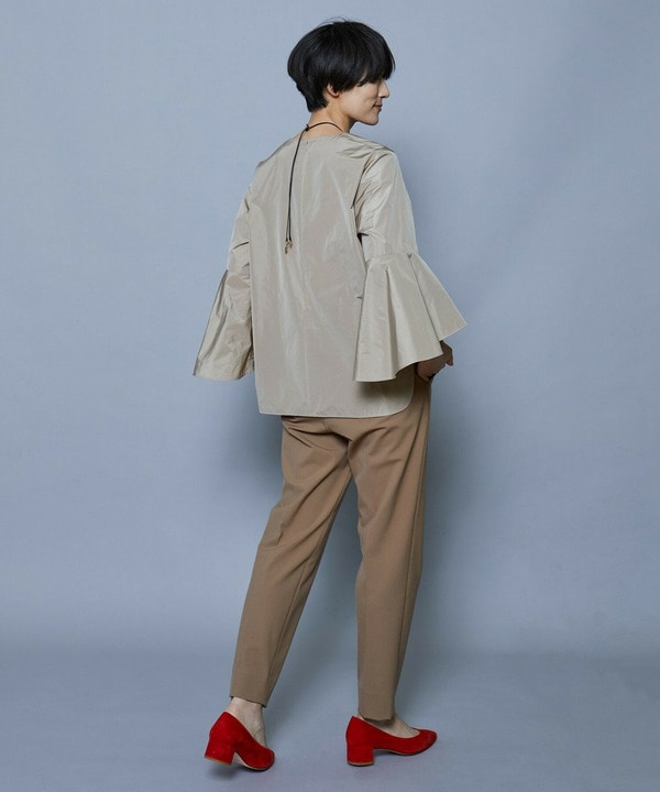 スタイリスト戸野塚かおるコラボ　2WAYストレッチテーパードパンツ 詳細画像