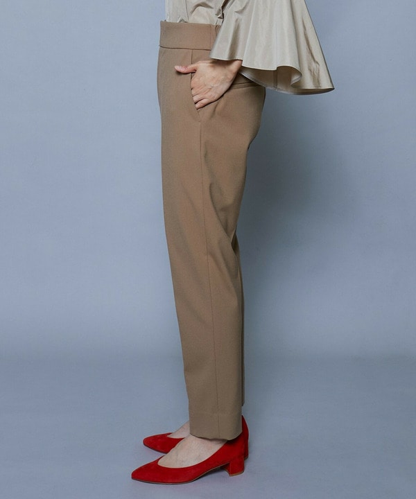 スタイリスト戸野塚かおるコラボ　2WAYストレッチテーパードパンツ 詳細画像