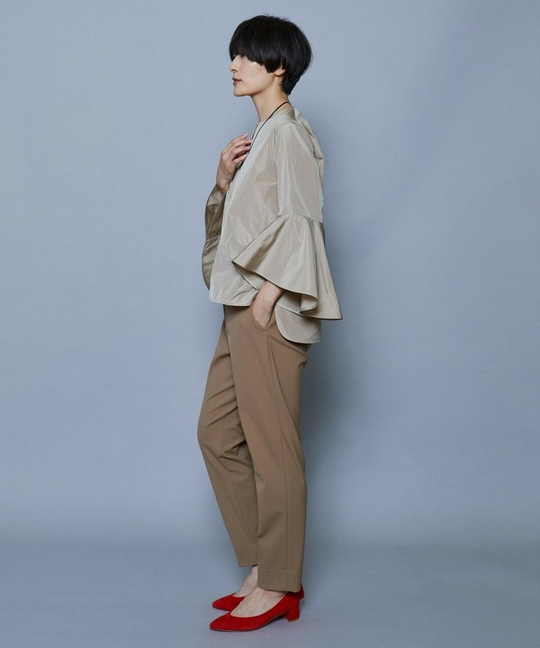 スタイリスト戸野塚かおるコラボ　2WAYストレッチテーパードパンツ 詳細画像