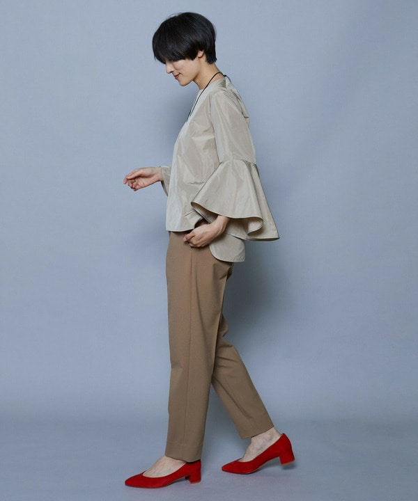 スタイリスト戸野塚かおるコラボ　2WAYストレッチテーパードパンツ 詳細画像